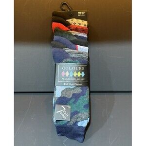 Colours Alexander Julian Full Week Planner 7 Pair of Socks Men's Sz 10-13